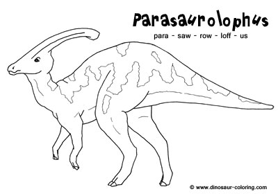 parasaurolophus